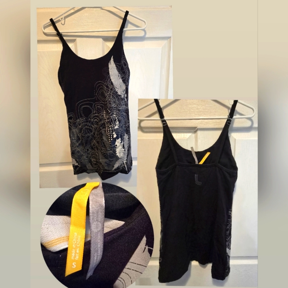 Lole Black and Gray Tank Top